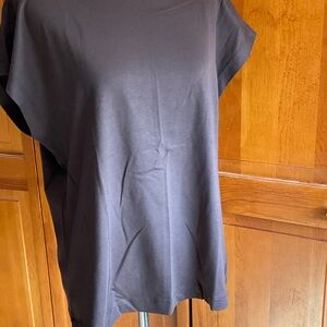LOFT Charcoal Short Sleeve Tee